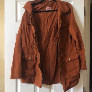 Cinched waist jacket